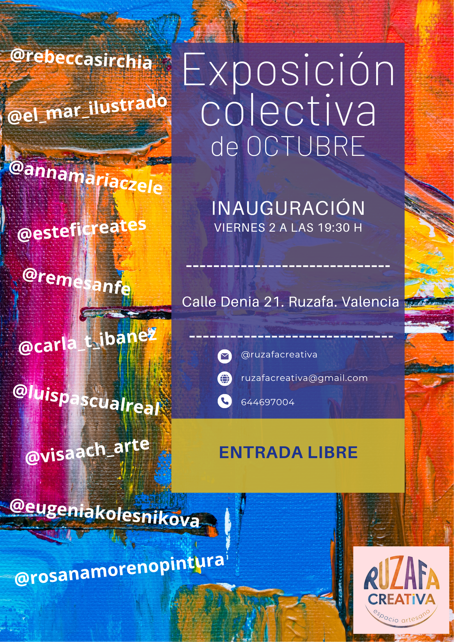 Exposición Colectiva Octubre 26